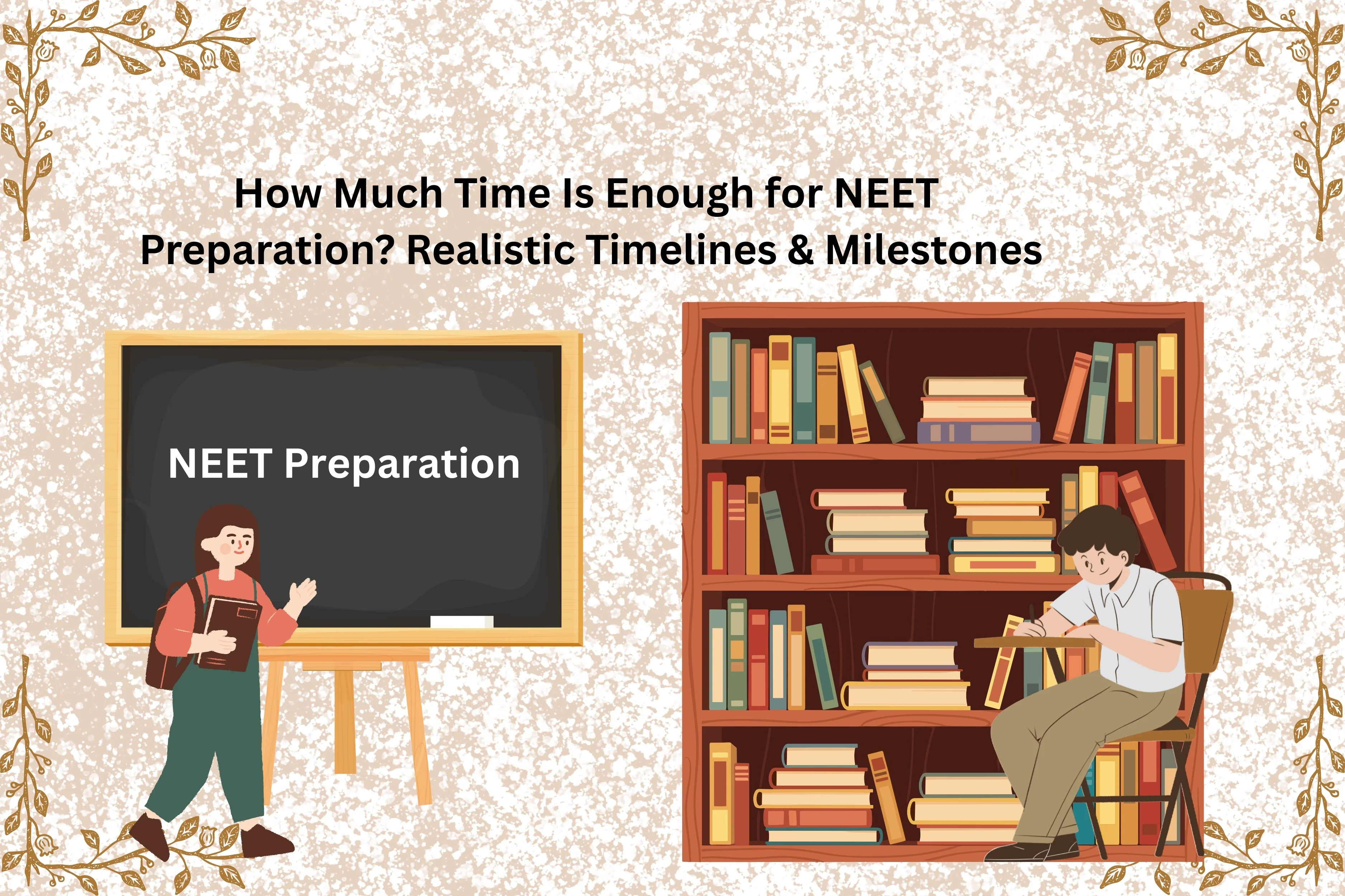 How much time is enough for NEET preparation with realistic study timeline and milestones