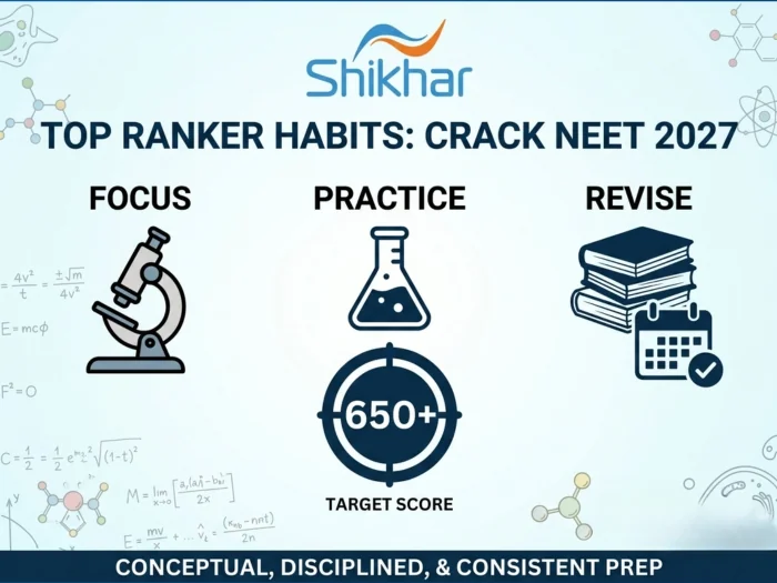 Daily Habits of High-Performing Competitive Exam Students Preparing for JEE and NEET